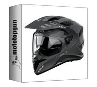 airoh Casque Dual pour Moto Bandit ba99 Color Gris foncé Gloss Taille XXXL mototopgun ai64a13111j0c