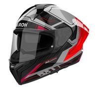 Airoh Casque Matryx Rocket – noir, gris et rouge – Taille L pour homme