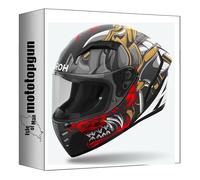 airoh Casque intégral pour Moto Connor cns17 Samurai Mat Taille s mototopgun ai48a13covsac