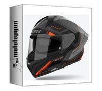 airoh Casque intégral pour Moto matryx mxrk32 Rocket Orange Mat Taille XS mototopgun ai47a13111roc