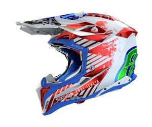 AIROH Casque moto Aviator 3 Six Days 2021 Italia Limited Edition L