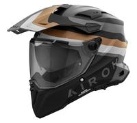 AIROH Casque moto Commander 2 Doom Gold Matt S