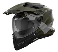 Airoh Commander 2 Reveal, casque enduro L Mat Olive/Gris/Noir Mat Olive/Gris/Noir