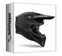 airoh casque moto cross wra11 wraap color noir matt sz. m mototopgun