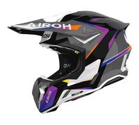 Casque Tout-Terrain Airoh TWIST 3 HUSTLE Gloss