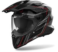 Airoh Casque Tout-Terrain COMMANDER 2 Carbon Stylish Gloss XXL