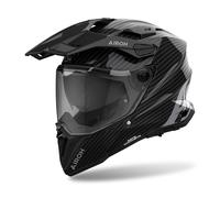 Airoh Commander 2 Casque De Moto (Noir/Carbone) Taille: M (57)