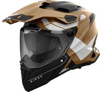 Airoh Commander 2 Reveal, casque d aventure S Mat Beige/Gris/Noir Mat Beige/Gris/Noir