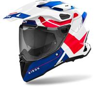 AIROH Commander 2 Reveal Casque de Moto Bleu/Rouge Taille XS