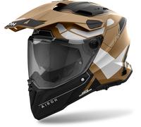 Airoh Commander 2 Reveal Casque de motocross, brun, taille M pour homme