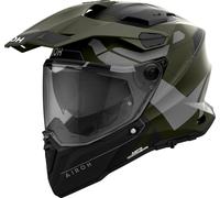 Airoh Commander 2 Reveal, casque enduro L Mat Olive/Gris/Noir Mat Olive/Gris/Noir