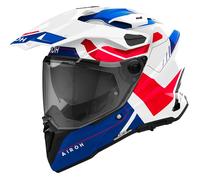 AIROH Casque moto Commander 2 Reveal Blue / Red Gloss S