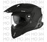 Airoh Commander Black Matt Casque Adventure Touring Carbon HPC ECE Moto On-Off