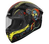 Airoh Conner Double Face Casque Intégral Noir/Jaune néon M unisex