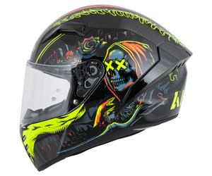 Airoh Conner Double Face Casque Intégral Noir/Jaune néon S unisex