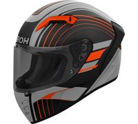 Airoh Connor Achieve, casque intégral M Mat Gris/Noir/Orange Néon Mat Gris/Noir/Orange Néon