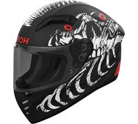 Airoh Connor Myth, casque intégral S Mat Noir/Blanc/Rouge Mat Noir/Blanc/Rouge