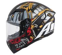 Airoh Connor Samurai Casque Intégral Mat/Noir/Gris/Rouge M unisex