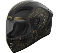 Airoh Connor Titan, casque intégral M Mat Noir/Gris Foncé/Or Mat Noir/Gris Foncé/Or