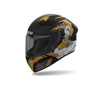 Airoh Connor Zeus, casque intégral L Mat Noir/Gris/Or Mat Noir/Gris/Or
