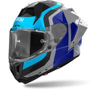 Airoh GP 800 Competition Carbon Casque, noir-gris-bleu, taille L pour homme