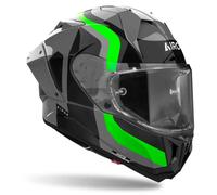 Airoh GP 800 Competition, casque intégral L Gris/Noir/Vert Néon Gris/Noir/Vert Néon