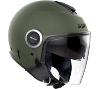 Airoh Helios Color, casque à réaction S Mat Olive Mat Olive
