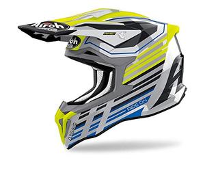 Airoh Helmet Striker Shaded Yellow Gloss S