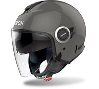 Airoh Helios Color, casque à réaction S Gris Foncé Gris Foncé