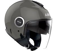 Airoh Helyos Color 06 Casque jet, noir-gris, taille M pour homme