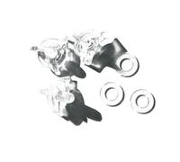 Airoh Kit 3 goujons tesina, plastique transparent avec rondelles. Remplacement du casque Mod: Aviator 2.2, Terminator 2.1 et Twist