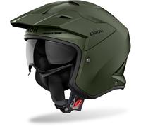 Airoh Casque ouvert Kombakt Color Taille S Mat vert foncé