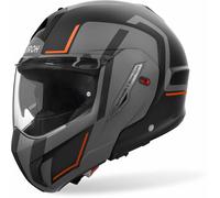 Airoh Mathisse II Genius Casque, noir mat/gris/orange, Taille XS (53/54)