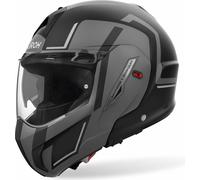 Airoh Mathisse II Genius Casque, noir-gris, taille M pour homme