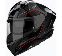 Airoh Matryx Carbon Stylish, casque intégral S Noir/Rouge Noir/Rouge