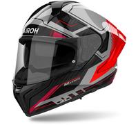 Airoh Matryx Rocket Casque, noir mat/gris/rouge, Taille XXL (63)