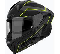 Airoh Matryx Sentinel, casque intégral S Mat Noir/Gris/Jaune Néon Mat Noir/Gris/Jaune Néon