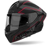 Airoh Matryx Sentinel Casque, Noir/Gris/Rouge, Taille XL (61/62)