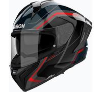 Airoh Matryx Wide, casque intégral S Noir/Gris/Rouge Noir/Gris/Rouge