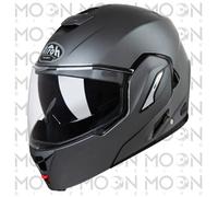 Airoh REV 19 Casque Modulable Anthracite Mat Double Homologation P/J ECE 22.05