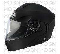 Airoh Rides RD11 Casque Modulable Moto Noir Mat XXL 63cm Double Homologation P/J