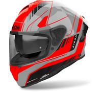 Airoh Spark 2 Chrono Casque, Gris/Rouge, Taille XS (53/54)