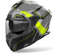 Airoh Spark 2 Dart Casque, noir/gris/jaune, Taille M (57/58)