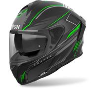 Airoh Spark 2 Shadow Casque, noir-gris-vert, taille M pour homme