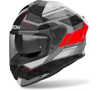 Airoh Spark 2 Zenith Casque, noir-gris-rouge, taille XL pour homme