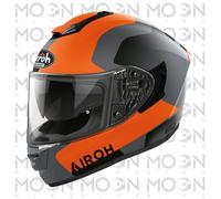 Airoh ST.501 Dock Casque Intégral Moto Fibre HPC Orange Mat ECE Touring Sport