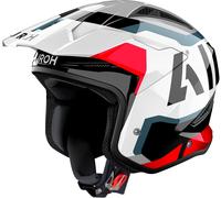 Airoh TRR II Jupiter, casque ouvert XS Blanc/Noir/Gris/Rouge Blanc/Noir/Gris/Rouge