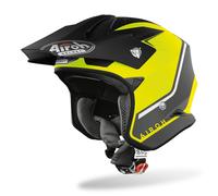 Airoh TRR S Keen Casque Jet d’essai, Jaune mat, Taille S (55/56)