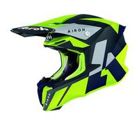 Airoh Twist 2.0 Lift Casque de motocross, noir-jaune, taille XS pour homme