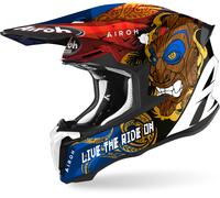 Airoh Twist 2.0 Tiki Casque de motocross, multicolore, taille XS pour homme